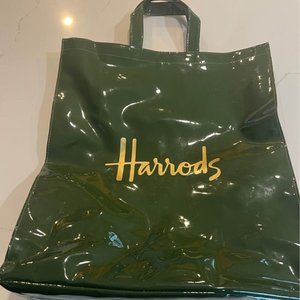 Harrods  Green Classic Shopper Tote bag